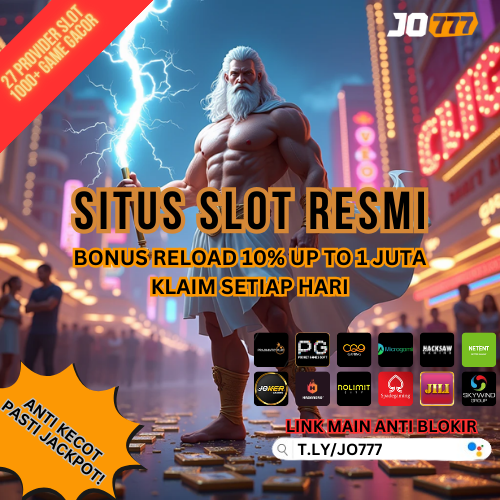 Jo777 - Slot Online Deposit Pulsa dengan Banyak Bonus Menarik